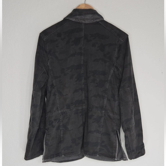 STANDARD JAMES PERSE Camo Military Jacket Pockets Size 4/ XL US Womens - Picture 2 of 9